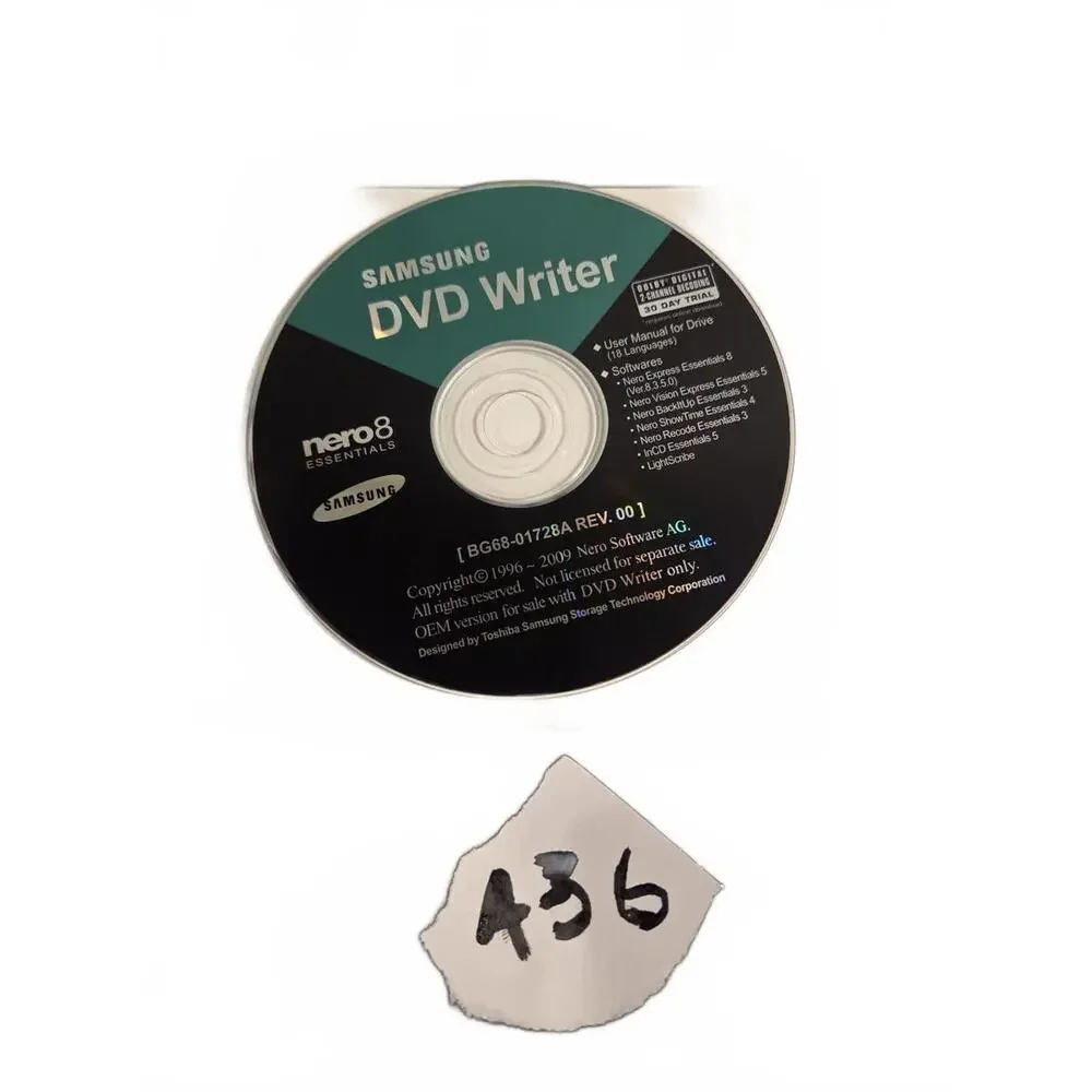 Samsung DVD Writer Nero 8 CD | 2009
